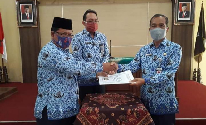 Serah Terima Jabatan Kepala BKP2D